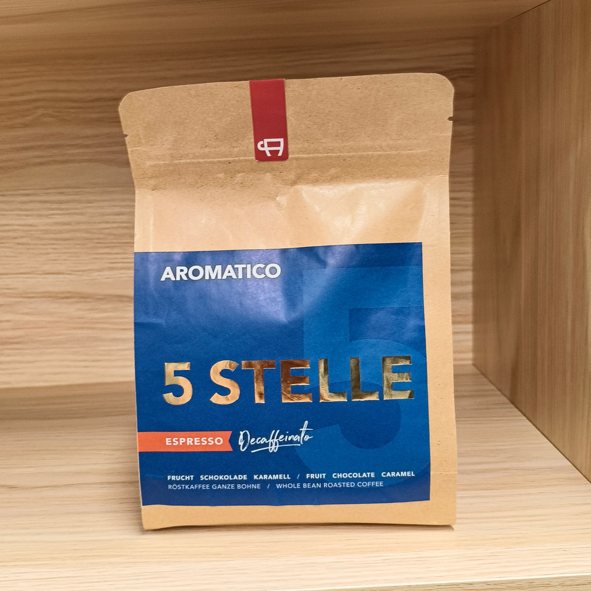 Aromatico - 5 STELLE 低咖啡因咖啡粉 250克