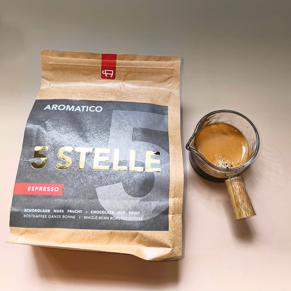 Aromatico - 5 STELLE (咖啡豆 250g)