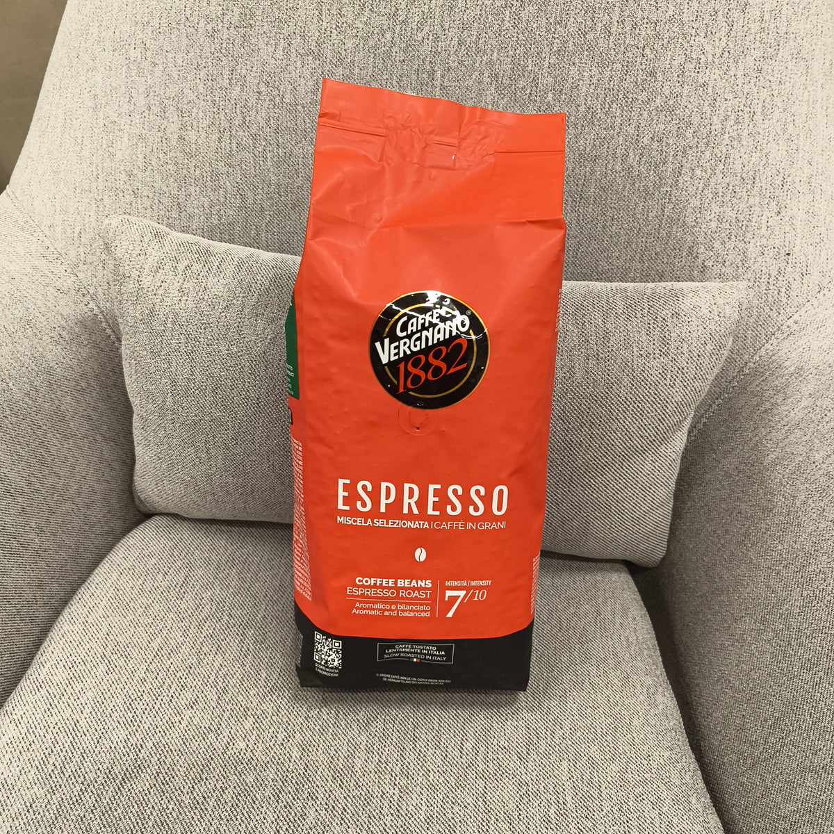 Vergnano - Espresso Bar (Whole Bean Coffee 1KG)