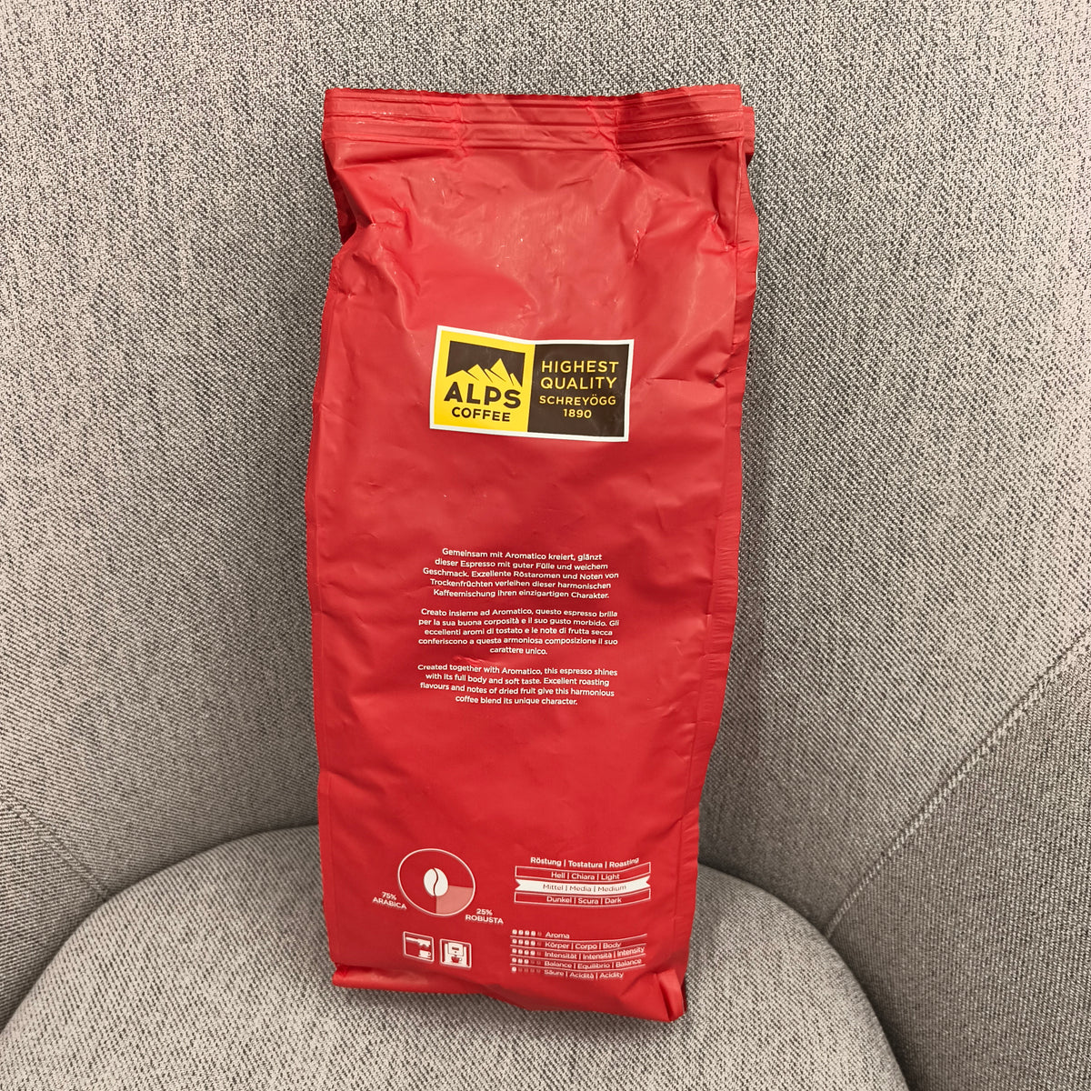 Alps Coffee - Selezione Espresso Classico (咖啡豆 1KG)