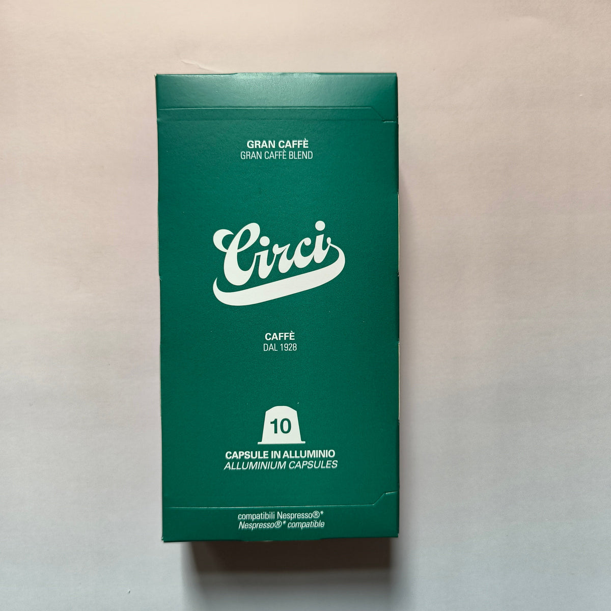 Circi - Gran Caffè Nespresso® 咖啡膠囊